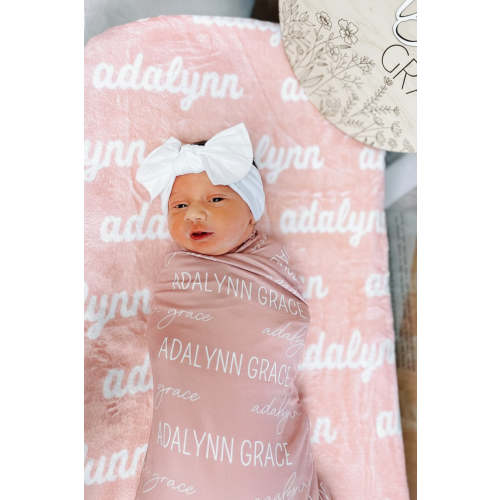 Solid White Knit Large Bow Headwrap | Caden Lane