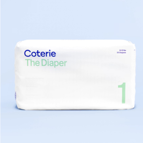 Coterie Diapers/Wipes Bundle - 224 diapers - Size 1