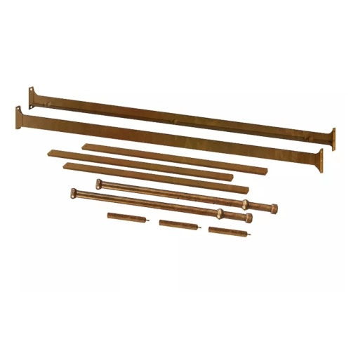 Namesake Winston Mini Crib Twin Size Conversion Kit - Vintage Gold