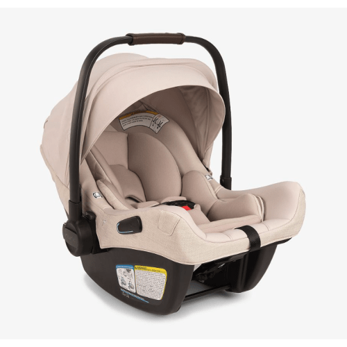 Nuna PIPA Aire RX Infant Car Seat + RELX Base – Biscotti