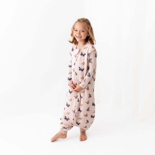 Sleep Bag Walker in Blush Butterfly TOG 1.0. SIZE: Large