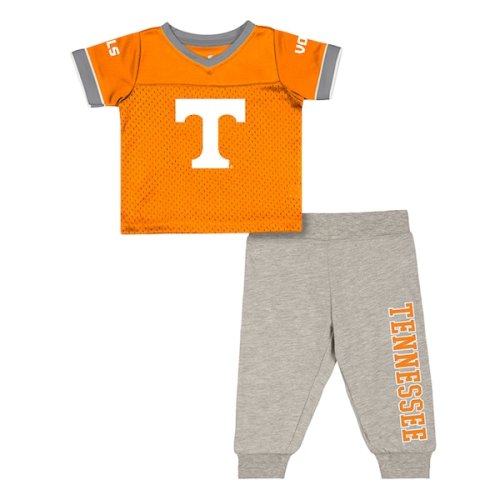 Infant & Newborn Colosseum Tennessee Volunteers Nothing But the Hits Two-Piece Football Set