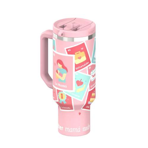 La Mamá 40 oz Stainless Tumbler – MexiStuff
