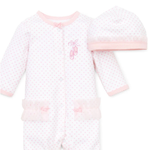 Prima Ballerina Footed One-Piece And Hat