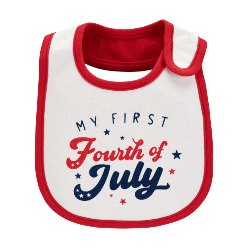 Baby My First Fourth Of July Teething Bib - Carter's | Carter's