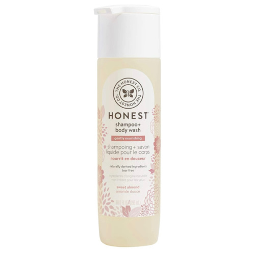 Shampoo & Body Wash - The Honest Company Gently Nourishing, Sweet Almond, 10 Fl Oz
