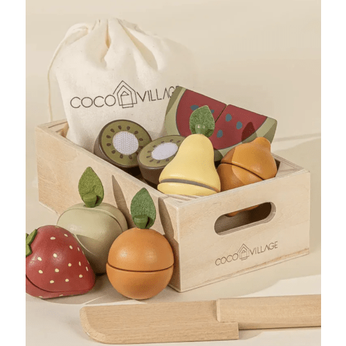 Wooden Fruits Play Set