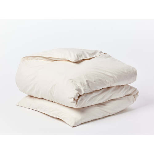 Organic Crinkled Percale™️ Duvet Cover
