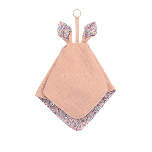 BIBS x LIBERTY Cuddle Cloth Kangaroo Eloise - Blush – Bibsworld store US