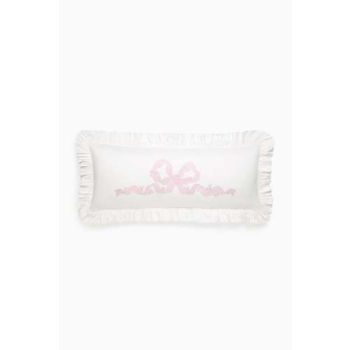 Forever In Love Ruffled Lumbar Pillow