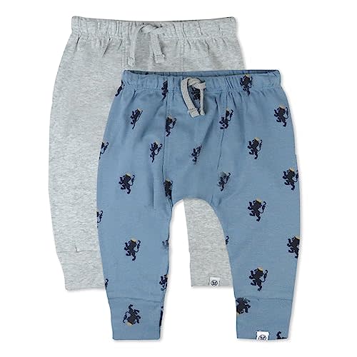 Multipack Honest Pants Joggers Pull on 100% Organic Cotton for Infant Baby and Toddler, Boys, Girls, Unisex