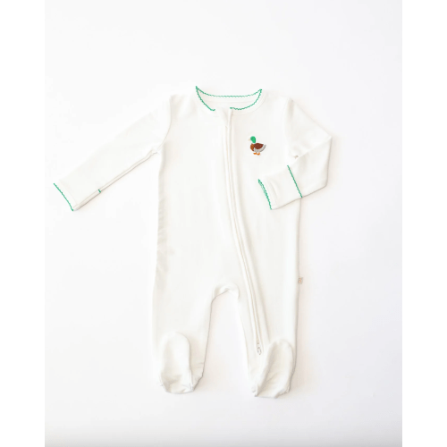 Goosies- Mallard Embroidered Pip Zip