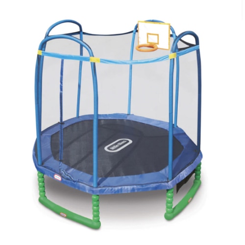 Little Tikes 10ft Sports Trampoline with Basketball Hoop | Outdoor Play – Official Little Tikes Website