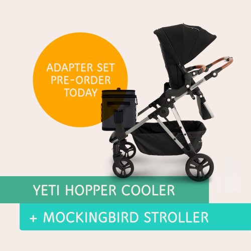 YETI Hopper Flip 12 Cooler to Mockingbird Single-To-Double Stroller ADAPTER