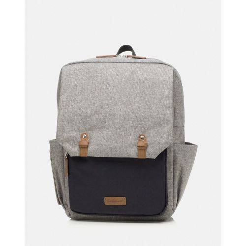 Babymel George Eco Nappy Bag Grey/Black