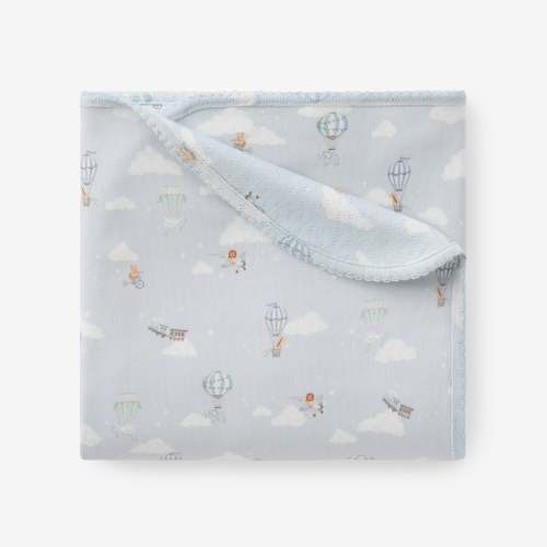 Up & Away Organic Double Layer Swaddle Blanket – Elegant Baby