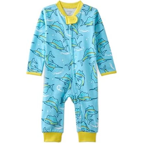 Shadow Sleep & Play Baby Pajamas 100% Organic Cotton Two Way Zipper Sleeper Pajamas for Baby Boys & Girls​
