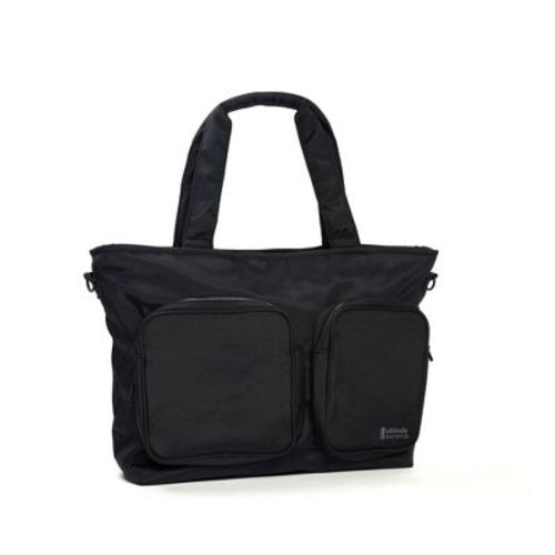 Altitude 19" Tote Bag with Laptop Pocket and Adjustable Shoulder Strap - Black