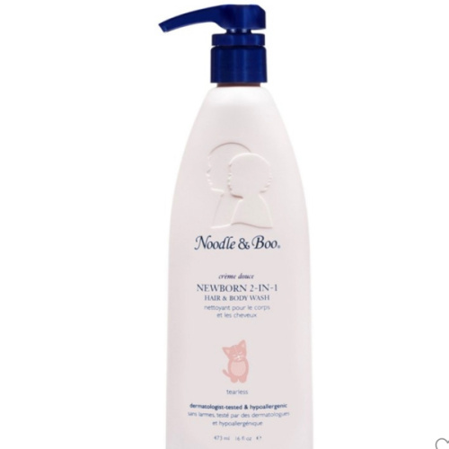 Noodle & Boo Newborn 2-in-1 Baby Shampoo and Body Wash, Tear-Free, Hypoallergenic, Baby Bath Essentials, Moisturizing, pH-Balanced, Vitamin-Enriched, Pediatrician-Tested