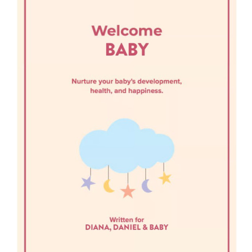 Welcome Baby: Personalized Baby Book