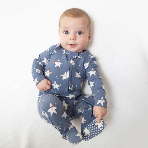 Sports All Stars Glow in the Dark - 2 Way Zipper Footie – Angel Dear