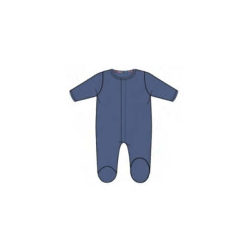 BAINBRIDGE BLUE MODAL FOOTIE