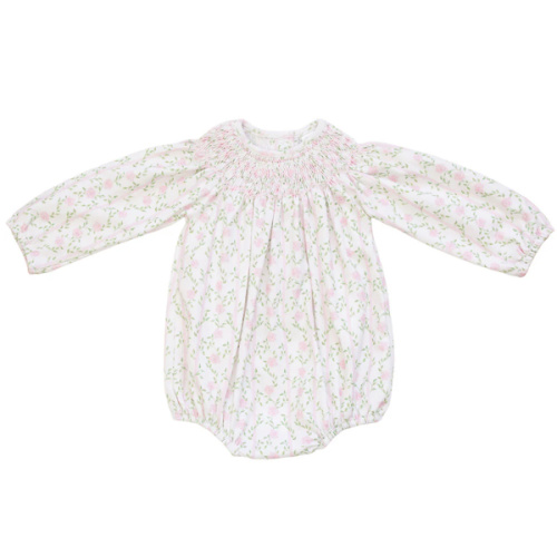 Rosy Trellis | Long Sleeve Bubble – Baby Dunn