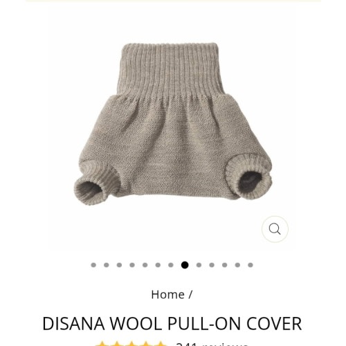 Disana Wool Diaper Cover - 6-12 Month