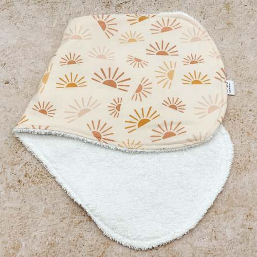 Sun Beams Burp Cloths