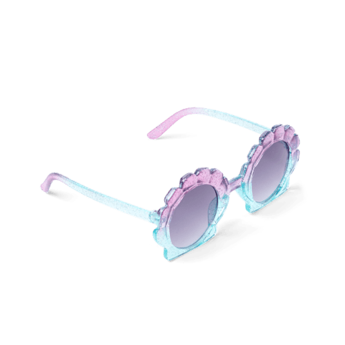 Toddler Girls Seashell Sunglasses - Pink