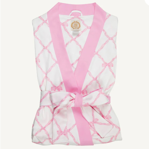 Ready or Not Robe (Women) - Belle Meade Bow with Pier Party Pink