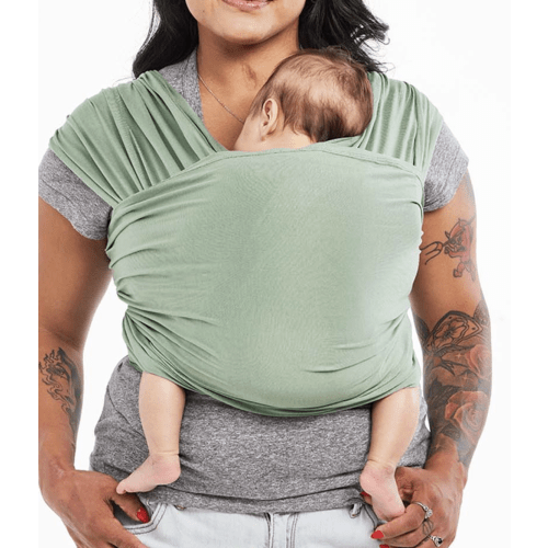 Sage Stretchy Baby Wrap – Baby Tula US