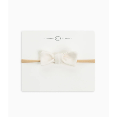 Cotton Dainty Bow - Ivory