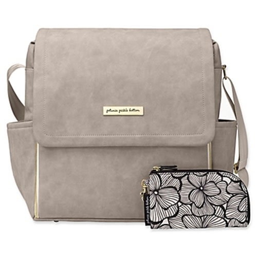 Petunia Pickle Bottom® Boxy Backpack Diaper Bag in Grey
