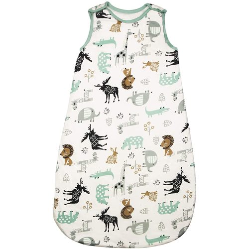 Baby Sleep Sack and Bag - 100% Cotton| 2-Way Zipper | Swaddle Infant Sleeping Blanket for Newborn Babies Toddler Boys&Girls