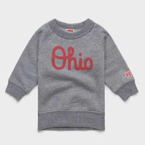 Baby Script Ohio Crewneck | Ohio State Baby Sweatshirt – HOMAGE