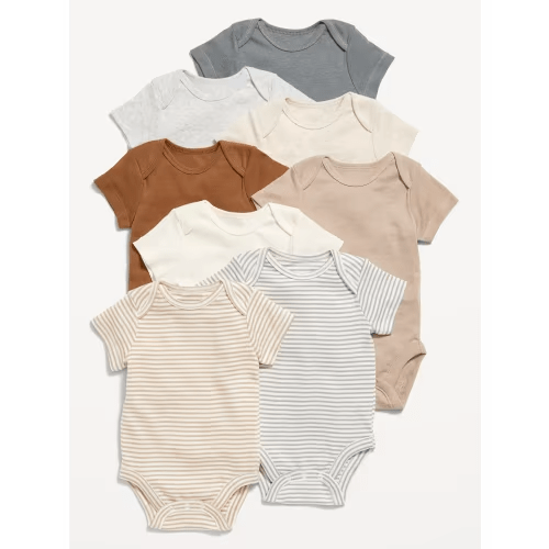 Bodysuit in Neutral, 6-12M (8 Pack)