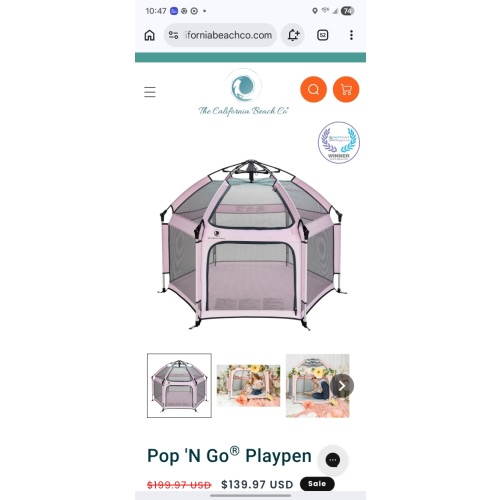 Pop-N-Go Playpens & Play Mats | California Beach Co – The California Beach Company