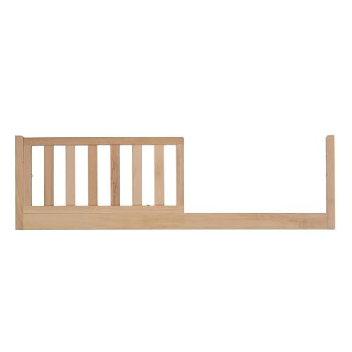 dadada Baby Toddler Bed Rail – Crib Conversion Kit for Brand Crib Models Only (Soho, Austin, Lala, Bliss & Spirit) – Solid Beechwood, Made in Italy, GREENGUARD Gold Certified (White)