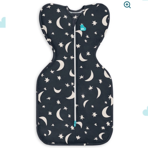 Swaddle Up™ 1.0 TOG Cotton Charcoal Big Sky