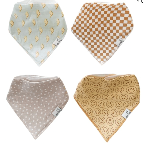 Copper Pearl - Bandana Bibs