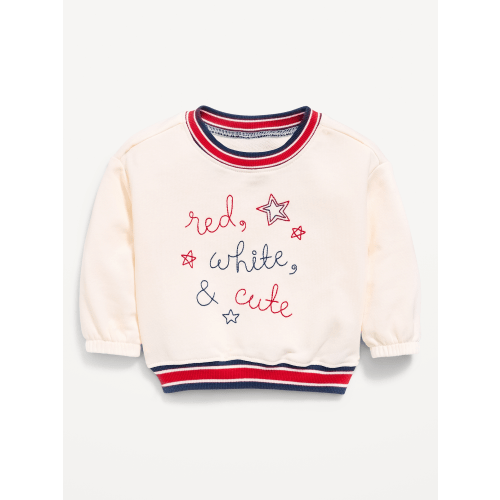 Printed Crew-Neck Sweatshirt for Baby