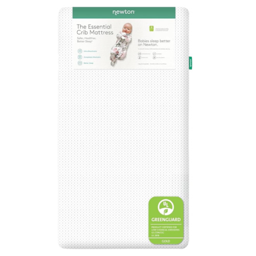 Crib Mattress, Removable Cover, Thick Cushion - White