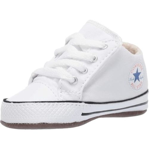 Amazon.com | Converse Baby Chuck Taylor All Star Cribster, White/Natural Ivory/White, 2 Infant | Sneakers