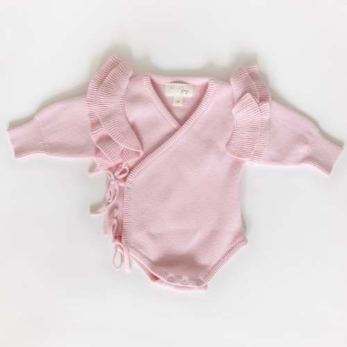 Knit Ruffled Bodysuit