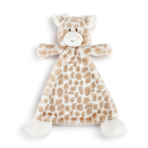 Greta Giraffe Rattle Blankie | Handcrafted | DEMDACO
