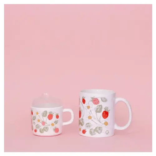 Brands We Love Strawberry Mama & Me Cup Set by Janie and Jack