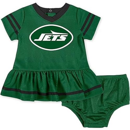 Gerber Girls' NFL Team Jersey Dress and Diaper Cover