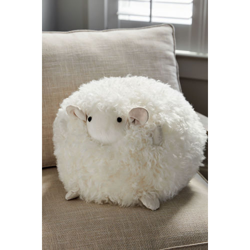 Ewe So Fluffy Sheepskin Pillow