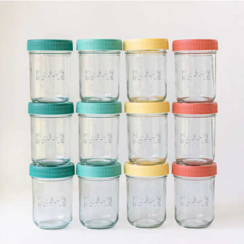 Breastmilk Storage Jar Set – Mason Bottle